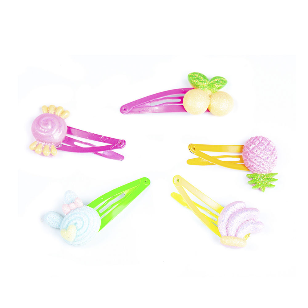 185499.jpg Ganchos Inca com Decorações de Frutas 4,5 Cm 5 U - Image 1