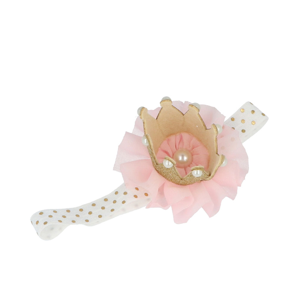 185525.jpg Inca Ribbon With Fabric Flower And Crown 1 u - Image 1