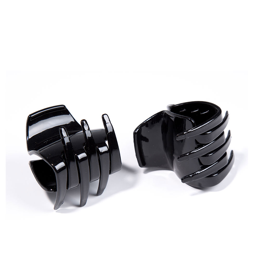 185553-1.jpg Pinça de Cabelo Média Inca Cor Preto 2Un. - Image 1