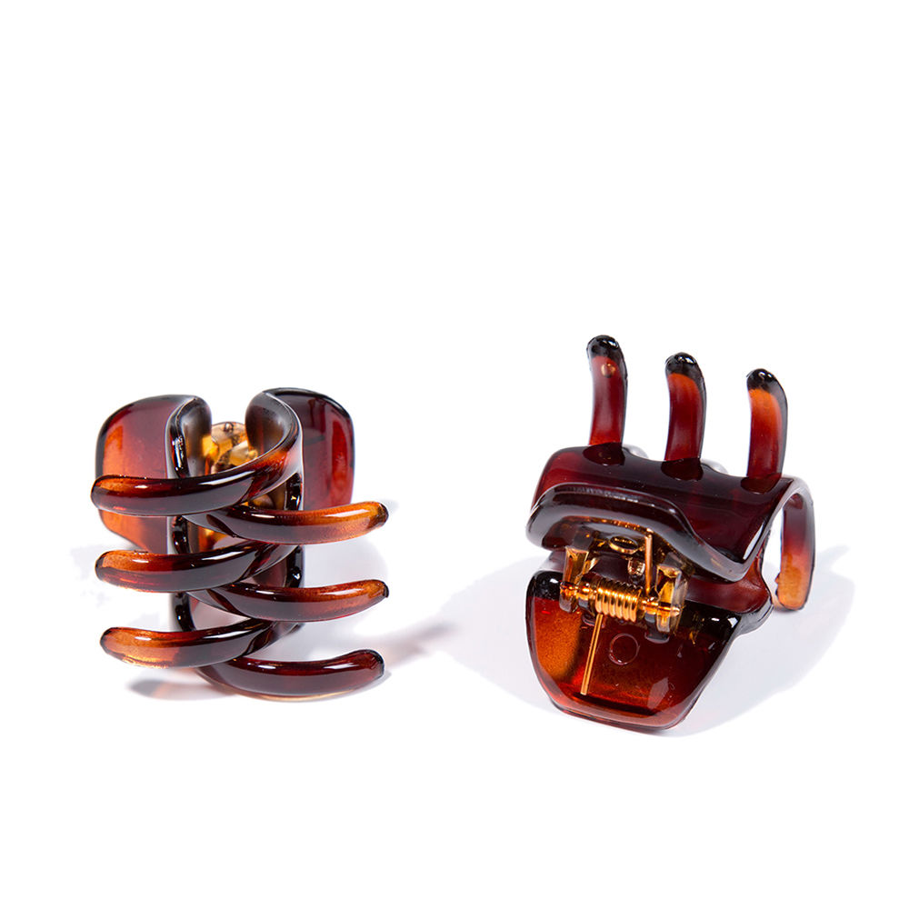185561-1.jpg Inca Hair Claw Clip Color Brown 2un. - Image 1