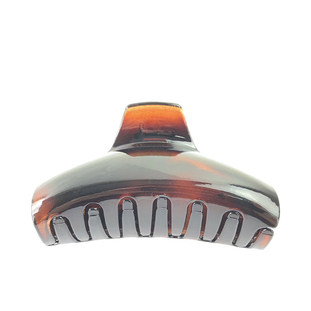 185562-1.jpg Inca Curved Hair Claw Clip Color Brown 1un - Image 1