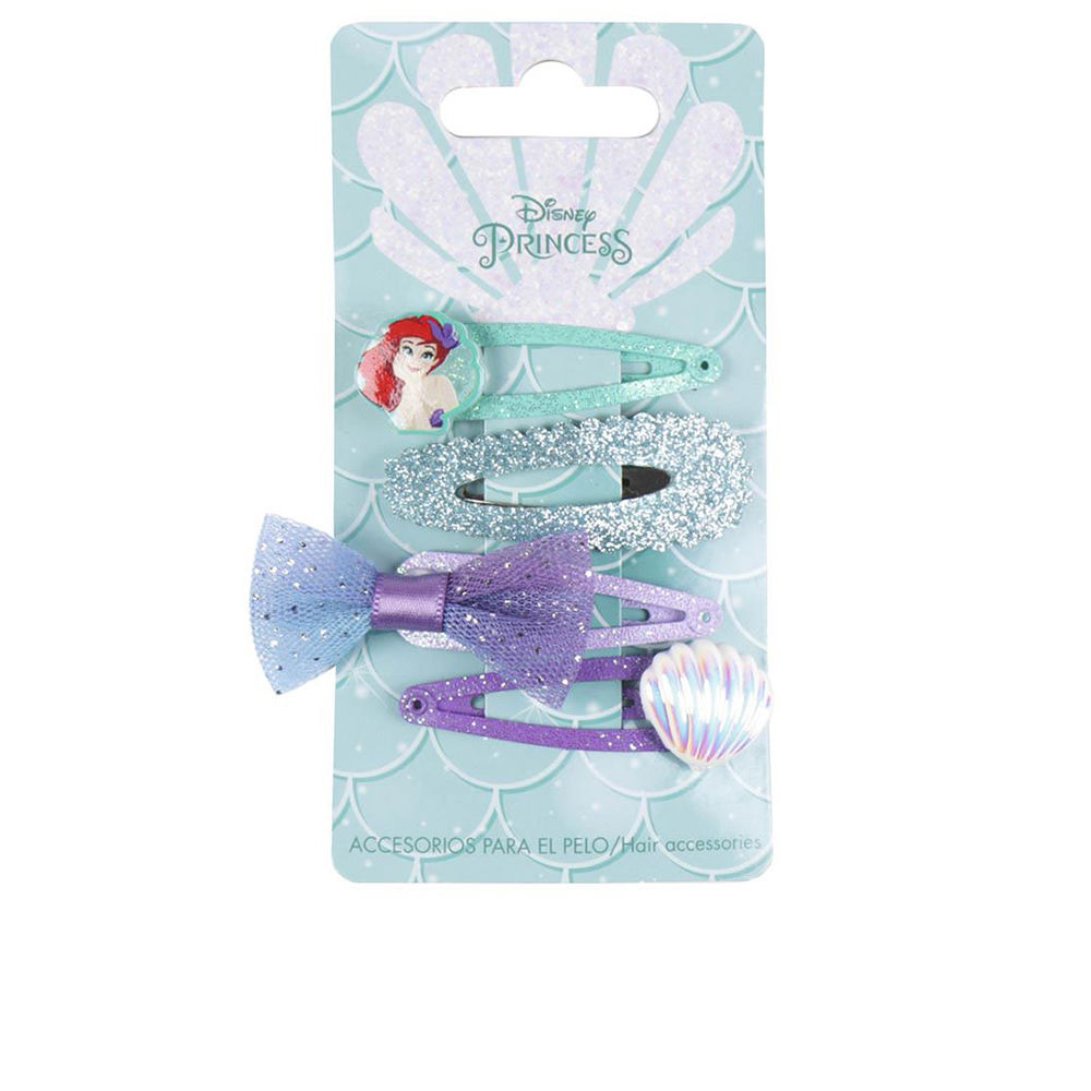 185594.jpg Inca The Little Mermaid Clips 7.4 x 12.5 x 2 cm (4 units) - Image 1