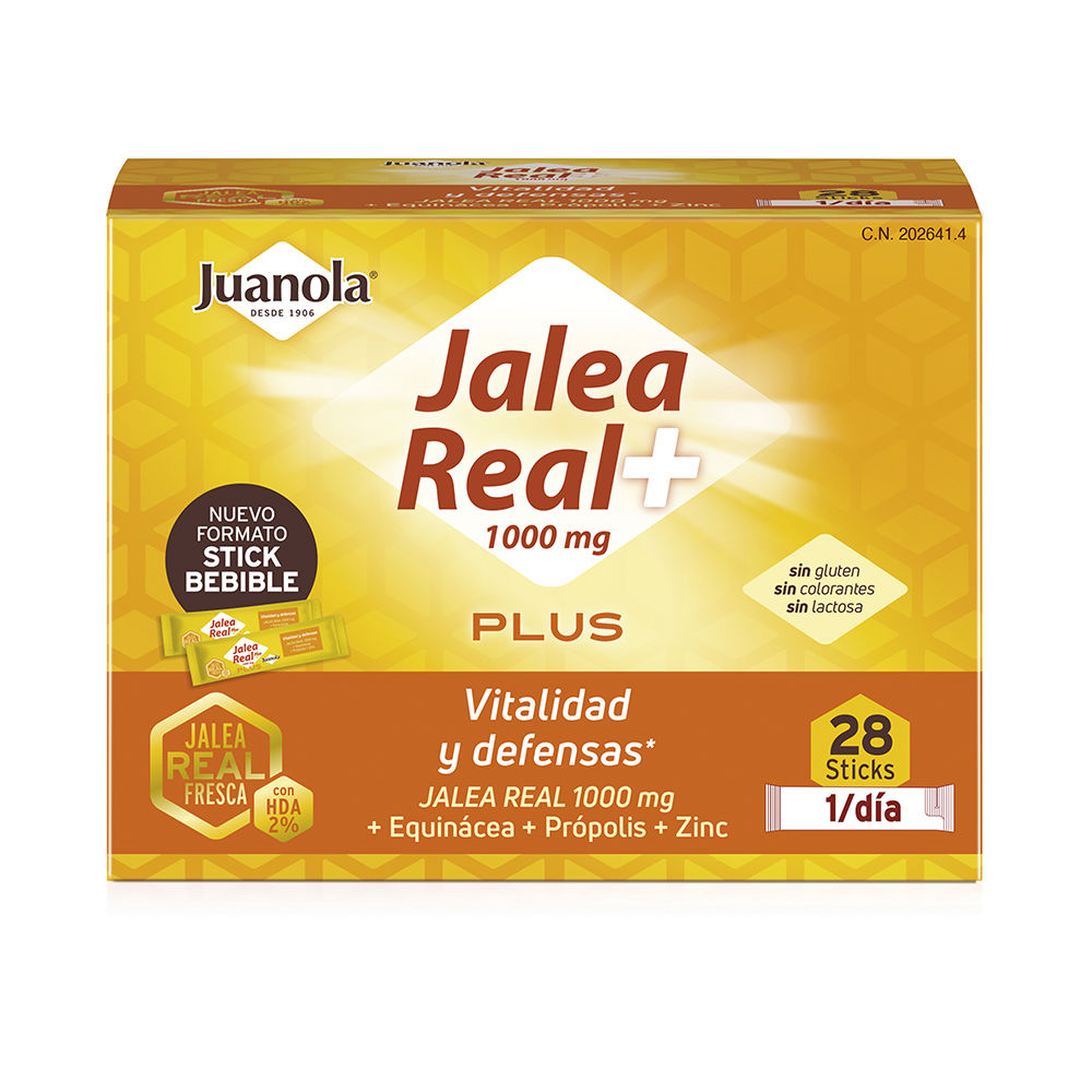 186863.jpg Juanola Geleia Real Energy Sticks 28 Unidades - Image 1