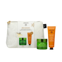 Box  of  Apivita  Bee  Radiant  Signs  Of  Aging  And  Anti-Fatigue  Rich  Gift  Set  by  Apivita,  a  skincare  set  indicated  for  aging  skin.