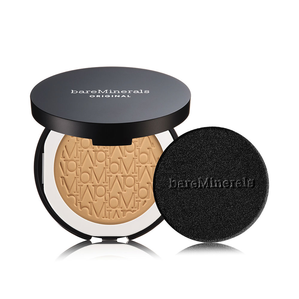 BareMineralsOriginalPressedPowderMineralFoundationSPF15Color15NeutralMedium Bare Minerals Original Pressed Powder Mineral Foundation SPF15 Color 15 Neutral Medium