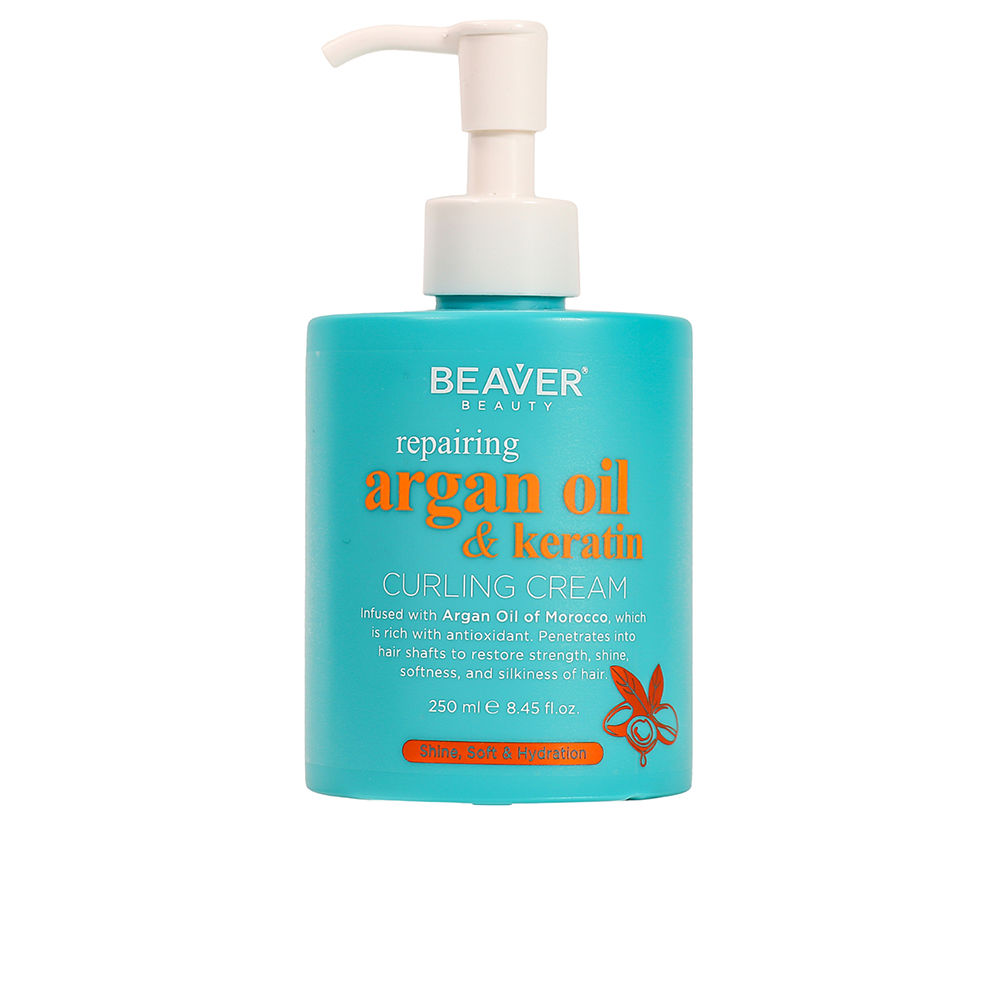 BeaverArganOilAndKeratinCurlCream250ml Beaver Argan Oil And Keratin Curl Cream 250ml