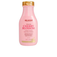 Bottle  of  Beaver  Cherry  Blossom  Sebum-Regulating  Conditioner  by  Beaver,  a  conditioner  indicated  for  oily  hair  sebum  control.