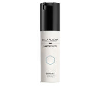 Product  container  of  Bella  Aurora  Lumiderm  Anti-Spots  and  Hydration  2-in-1  Serum  Cream  by  Bella  Aurora,  a  serum  cream  for  spots.