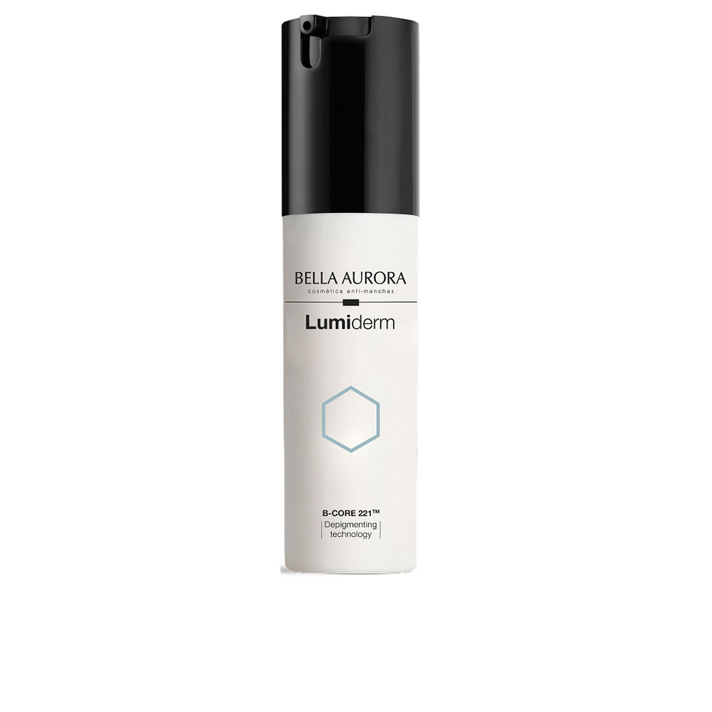 BellaAuroraLumidermAnti-SpotsandHydration2-in-1SerumCream30ml Product container of Bella Aurora Lumiderm Anti-Spots and Hydration 2-in-1 Serum Cream by Bella Aurora, a serum cream for spots.