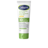 Tube  of  Cetaphil  Daily  Facial  Moisturizing  Cream  SPF30  by  Cetaphil,  a  face  cream  indicated  for  hydration  and  sun  protection.