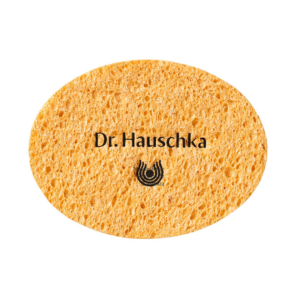 Dr.HauschkaCosmeticSponge Product container of Dr. Hauschka Cosmetic Sponge by Dr. Hauschka, a cellulose sponge indicated for removing masks and makeup.