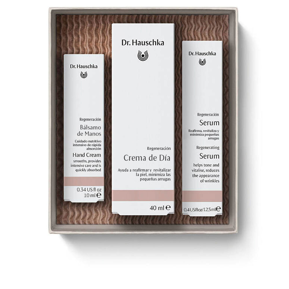 Dr.HauschkaDayCreamGiftSet Box of Dr. Hauschka Day Cream Gift Set by Dr. Hauschka, a cream set indicated for rejuvenating mature and dry skin.