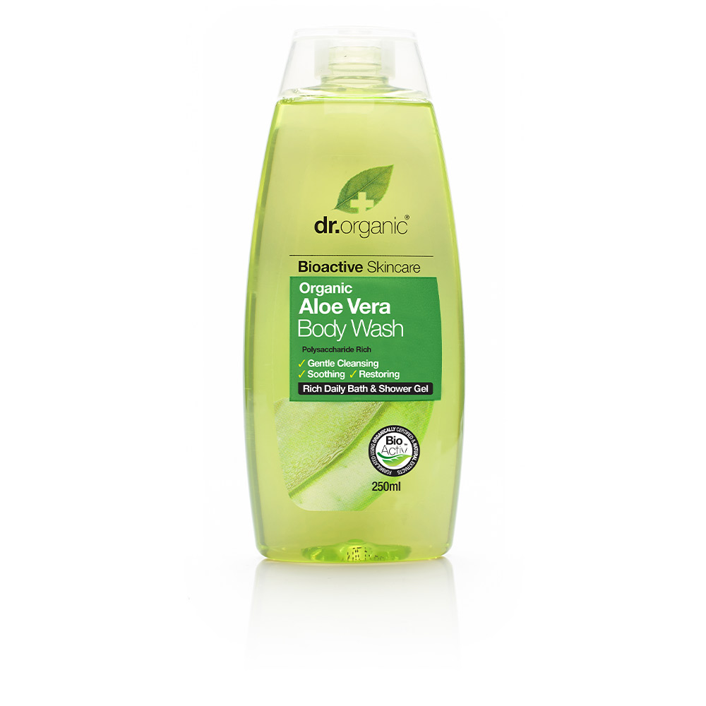 Dr.OrganicBioactiveOrganicAloeVeraBodyWash250ml Dr. Organic Bioactive Organic Aloe Vera Body Wash 250ml