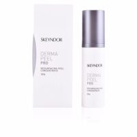Bottle  of  Skeyndor  Derma  Peel  Pro  Resurfacing  Peel  Concentrate  by  Skeyndor,  a  concentrate  indicated  for  intensive  skin  renewal.