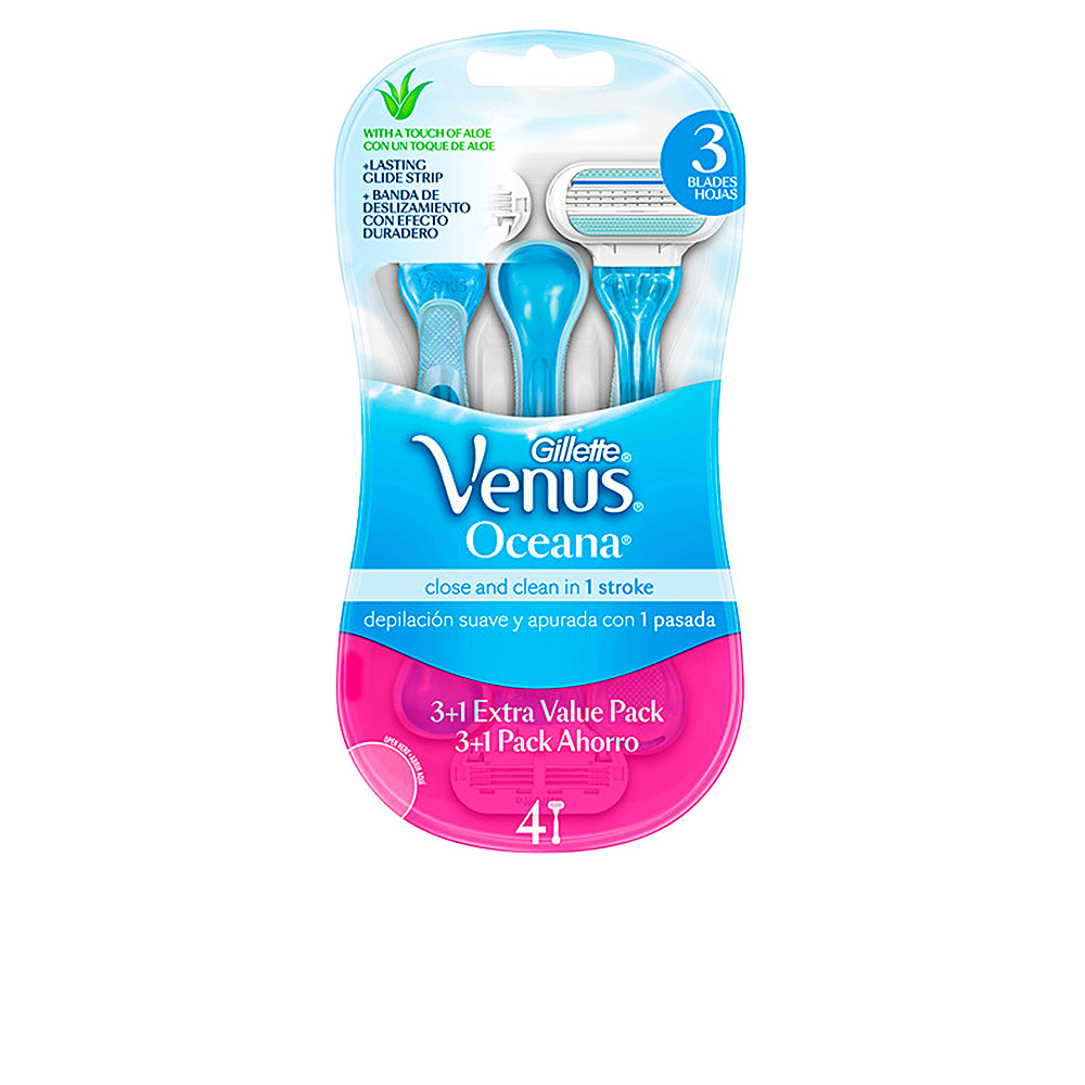 104409.jpg Gillette Venus Oceana Disposable Razors x4 - Image 1