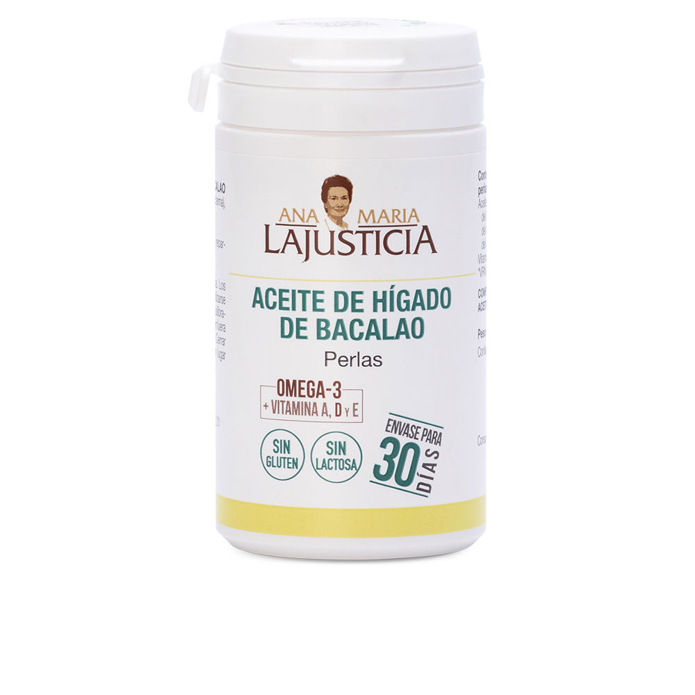 124306.jpg Ana María Lajusticia Aceite de Hígado de Bacalao + Vitamina E 90 Perlas - Image 1