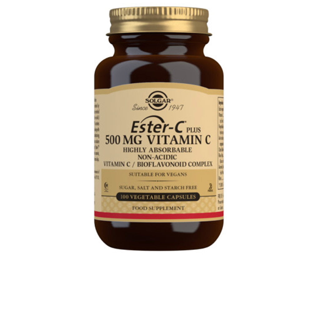 128294-1.jpg Solgar Ester-C Plus + Vitamin C 500mg Vegetable Capsules x100 - Image 1