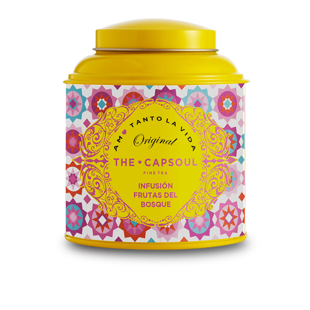 130401-1.jpg Product container of The Capsoul Wild Berries Tea by The Capsoul, a loose fruit infusion indicated for hydration and wellness.