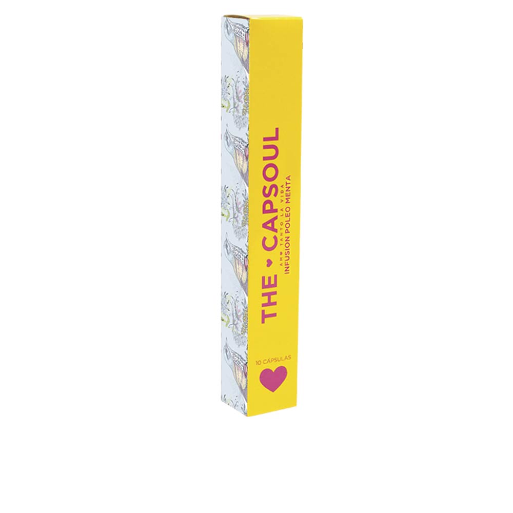 130412-1.jpg Box of The Capsoul Pennyroyal Mint Infusion Capsules by The Capsoul, a tea capsule indicated for healthy digestion.