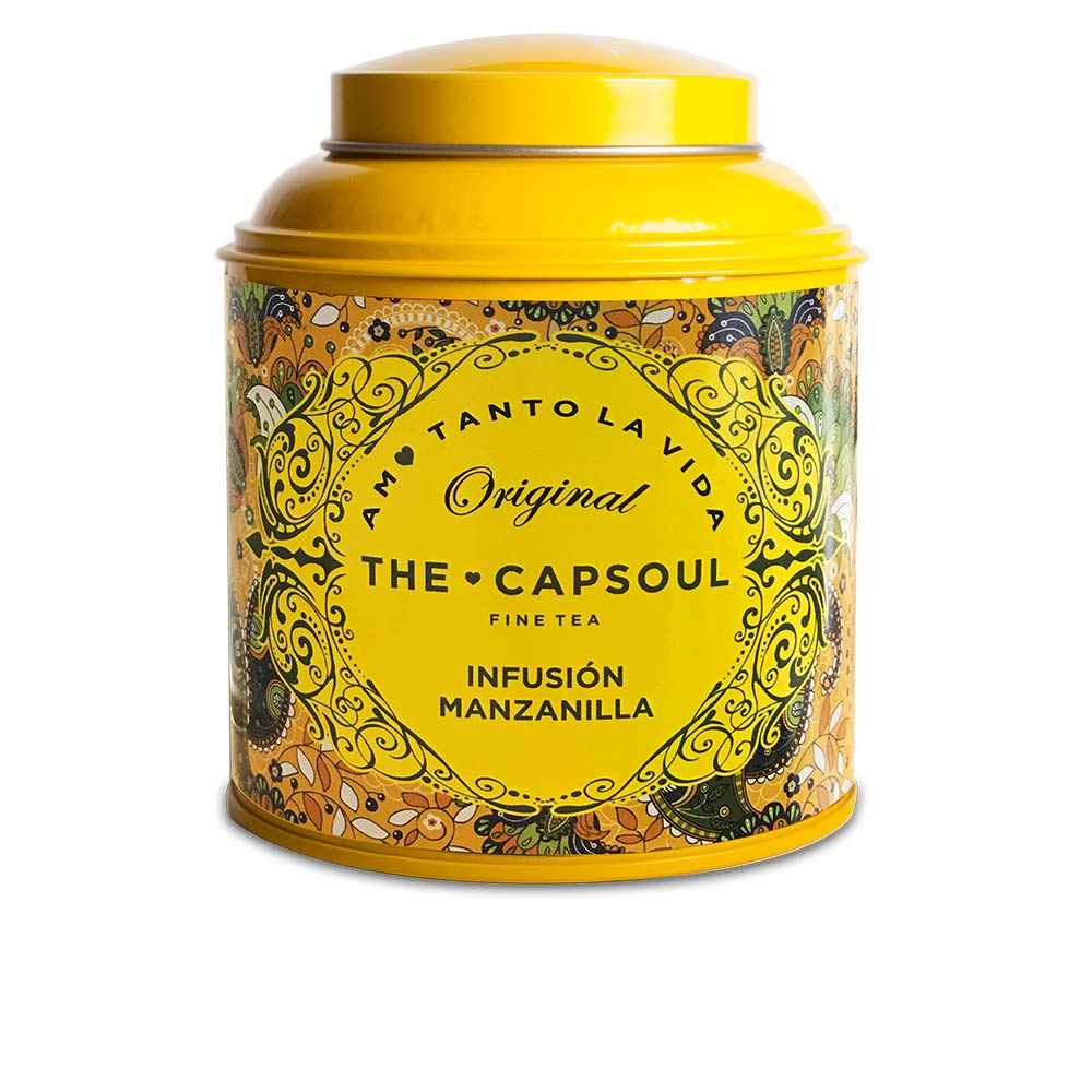 152714-1.jpg Product container of The Capsoul Chamomile Tea by The Capsoul, a loose-leaf infusion indicated for relaxation and digestive comfort.