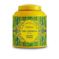 Product  container  of  The  Capsoul  Citrus  Tea  Infusion  by  The  Capsoul,  a  loose-leaf  infusion  indicated  for  natural  refreshment.
