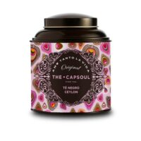 Product  container  of  The  Capsoul  Black  Ceylon  Tea  by  The  Capsoul,  a  loose  leaf  black  tea  indicated  for  general  well-being.