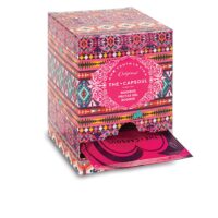 Box  of  The  Capsoul  Rooibos  Wild  Berries  Tea  by  The  Capsoul,  a  caffeine  free  pyramid  tea  indicated  for  relaxation.