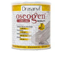 Jar  of  Drasanvi  Oseogen  Mobility  300  gr,  a  dietary  supplement  indicated  for  joint  mobility  and  bone  health.