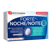 Box  of  Forté  Night  8H  Faster  Sleep  Tablets  by  Forté  Pharma,  a  supplement  indicated  for  quicker  and  sustained  sleep.