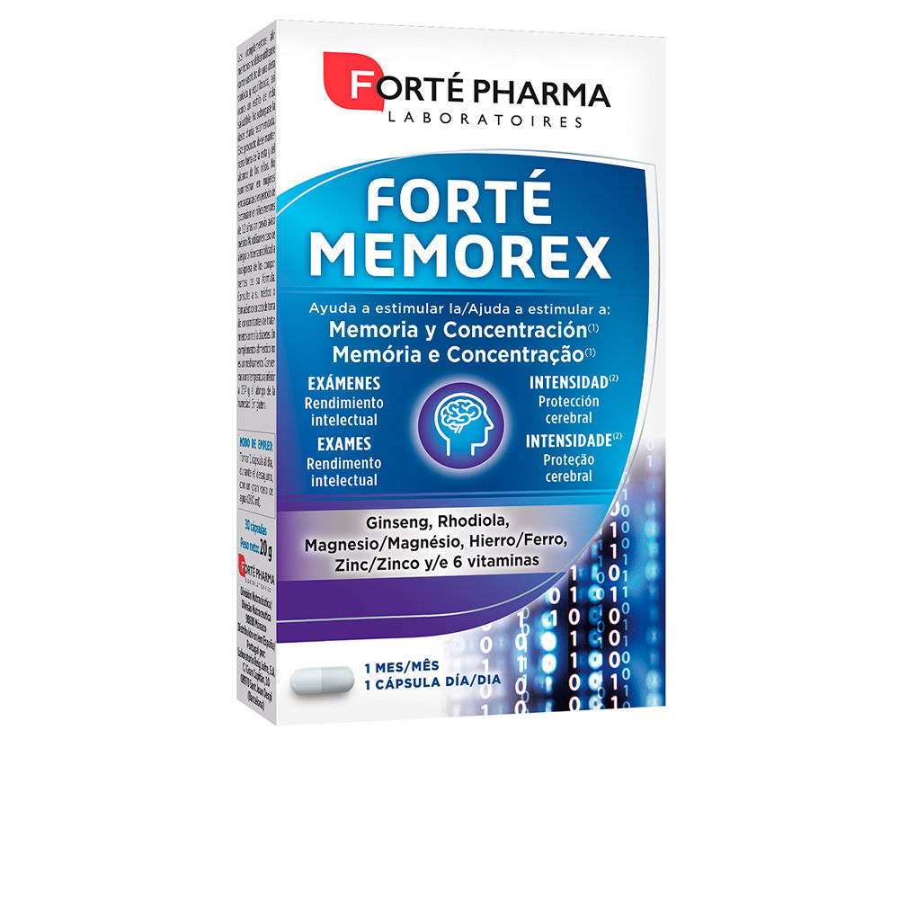 173285.jpg Forté Pharma Memorex Multivitaminas + Eleutherococcus 28 Comprimidos - Image 1