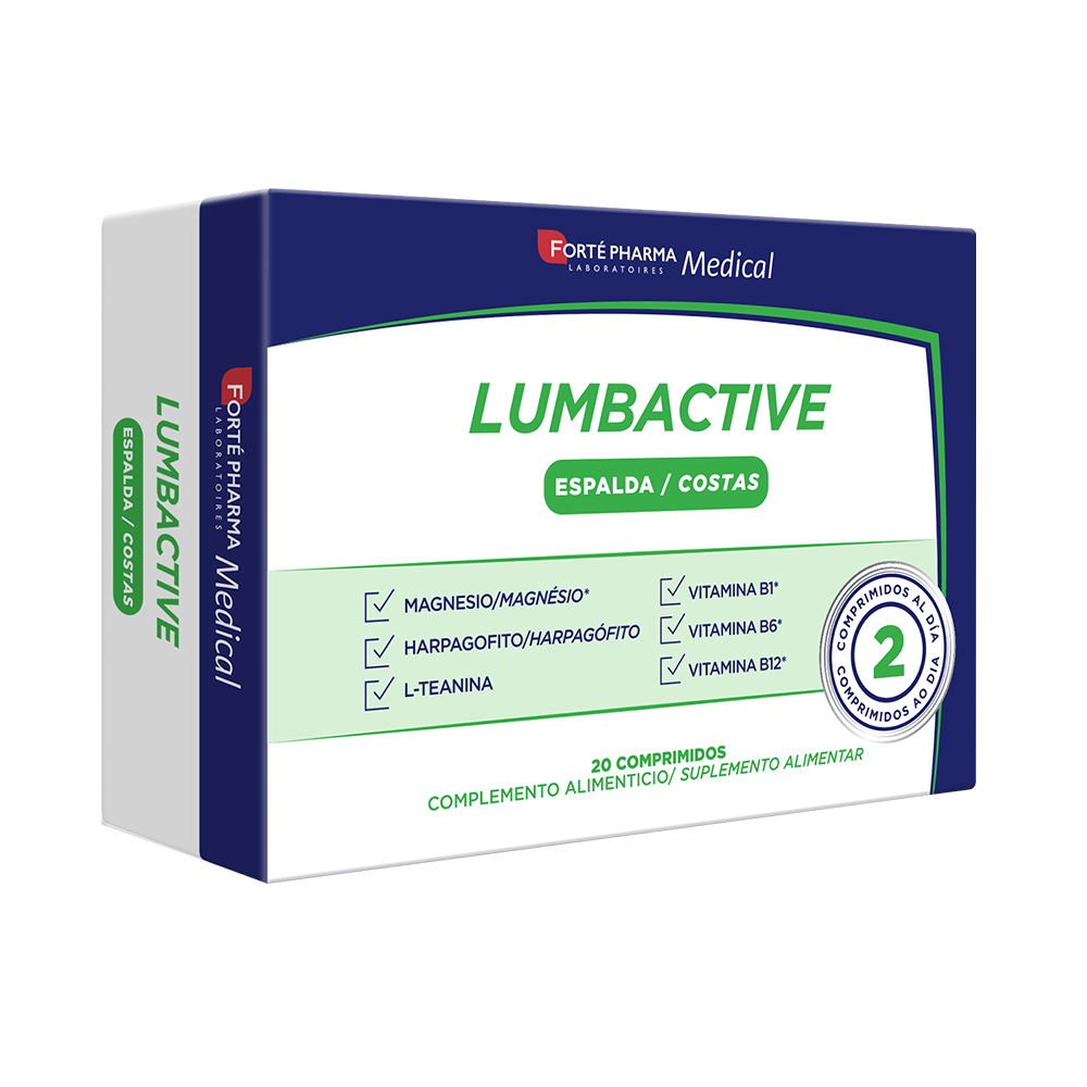 176749.jpg Forté Pharma Lumbactive Costas Comprimidos 20 unidades - Image 1