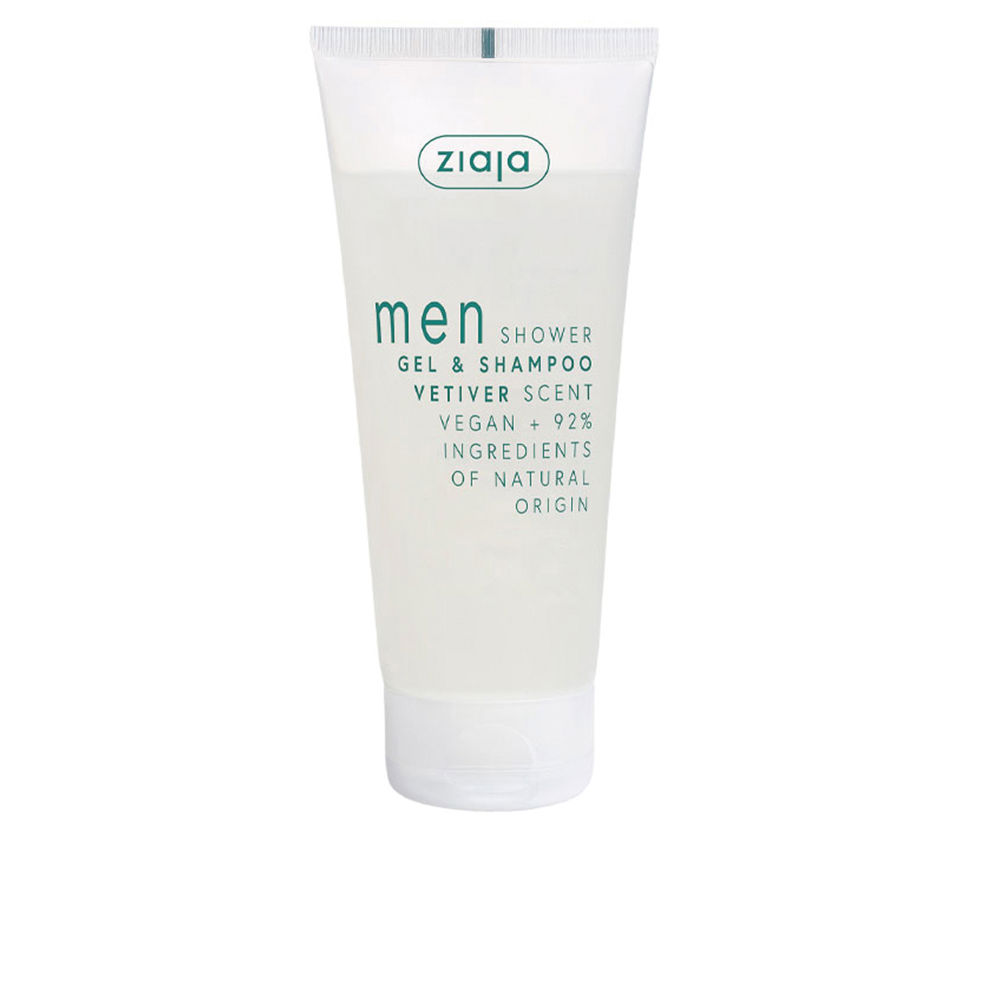 184604.jpg Ziaja Men Vetiver Shower Gel and Shampoo 200 ml - Image 1