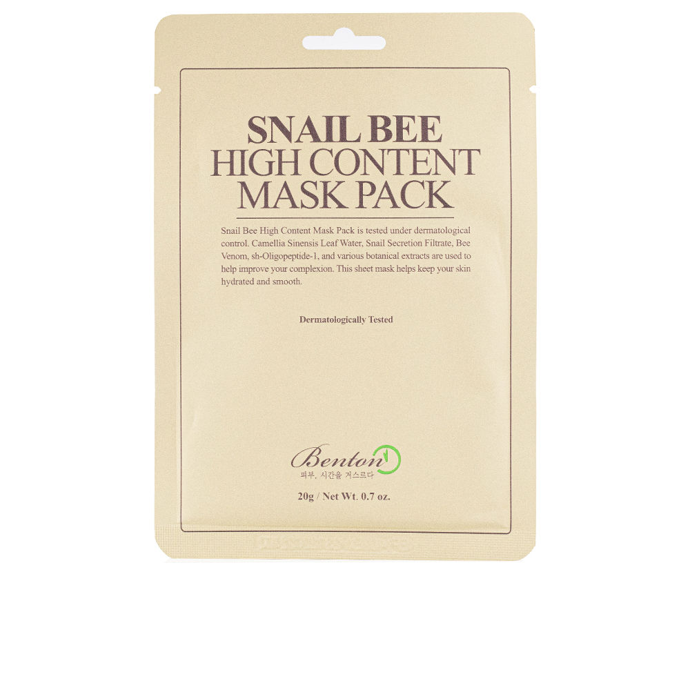 186522.jpg Benton Snail Bee High Content Mask 20 ml - Image 1