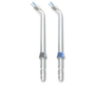 Product  container  of  Waterpik  Irrigator  Seeker  Nozzle  for  Plaque  by  Waterpik,  a  nozzle  indicated  for  targeted  plaque  removal.