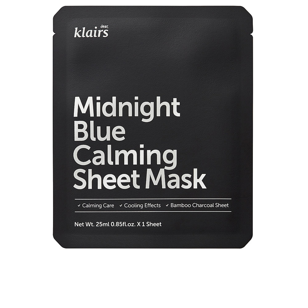 190059.jpg Klairs Midnight Blue Calming Sheet Mask 25 ml - Image 1
