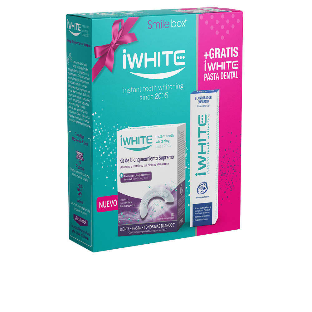 190179-1.jpg Product container of Iwhite Supreme Whitener Set by Iwhite, a whitening kit indicated for brightening the smile.