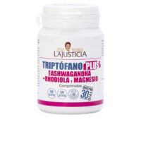 Box  of  Ana  María  Lajusticia  Tryptophan  Plus  by  Ana  María  Lajusticia,  a  tablet  indicated  for  mood  and  sleep  regulation.