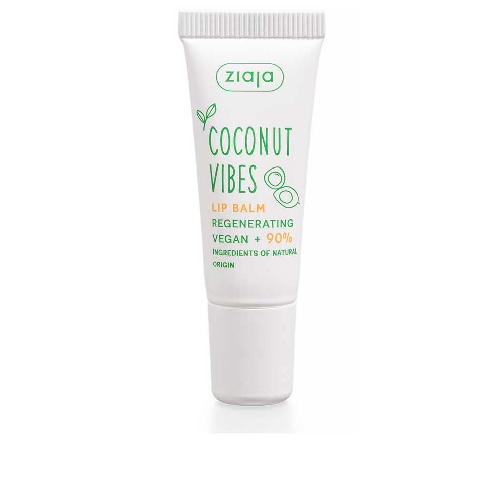 195541.jpg Ziaja Coconut and Orange Vibes Regenerating Lip Balm 10 ml - Image 1