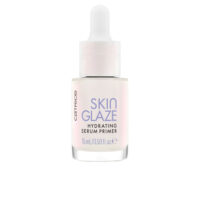 Bottle  of  Skin  Glaze  Moisturizing  Primer  Serum  by  Catrice,  a  hydrating  serum  indicated  for  a  luminous  glazed  finish.