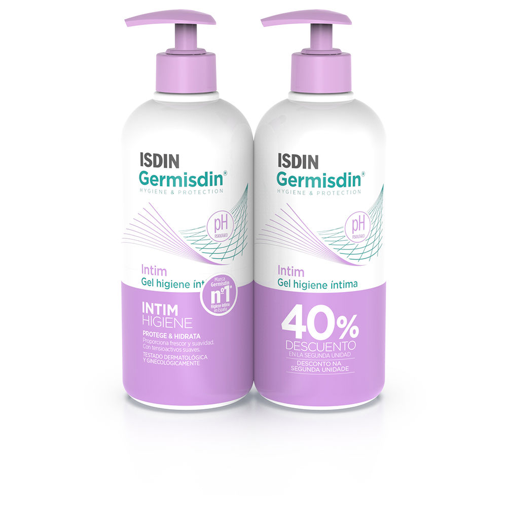 50009177-1.jpg Isdin Germisdin Intim Intimate Hygiene Gel Set 2x500ml - Image 1