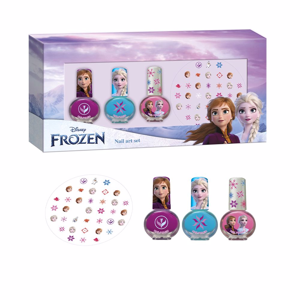 159659.jpg Frozen Set Nail Polish + Stickers Set - Image 1