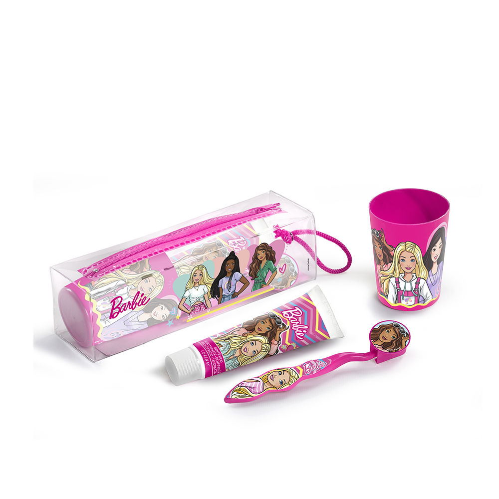 202518-1.jpg Cartoon Barbie Dental Care Set - Image 1