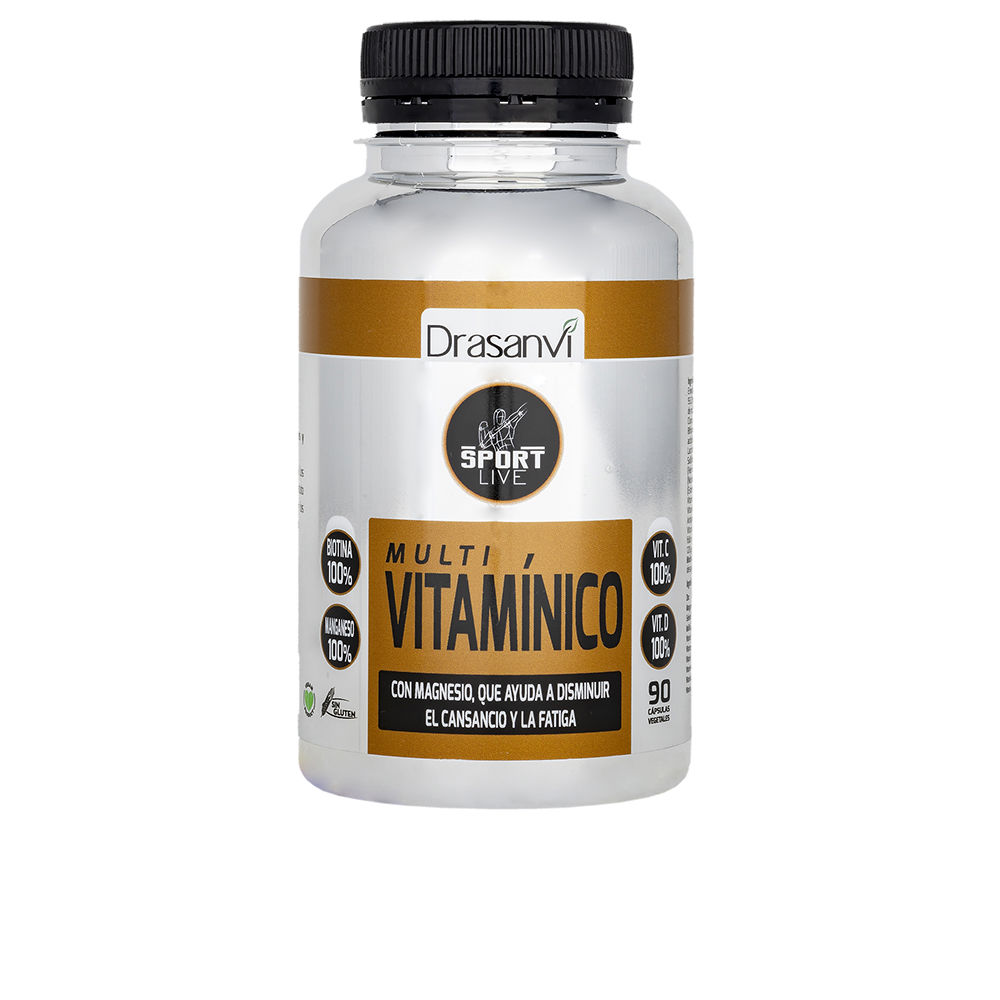 204695.jpg Box of Drasanvi Sport Live Multivitamin Capsules by Drasanvi, a multivitamin capsule indicated for energy and immune health.