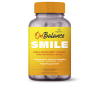 Product  container  of  Aquilea  Onbalance  Smile  Gummies  by  Aquilea,  a  gummy  supplement  indicated  for  overall  well-being.