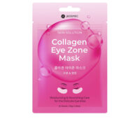 Box  of  Jkosmec  Skin  Solution  Collagen  Eye  Mask  by  Jkosmec,  a  collagen  patch  indicated  for  under-eye  hydration.