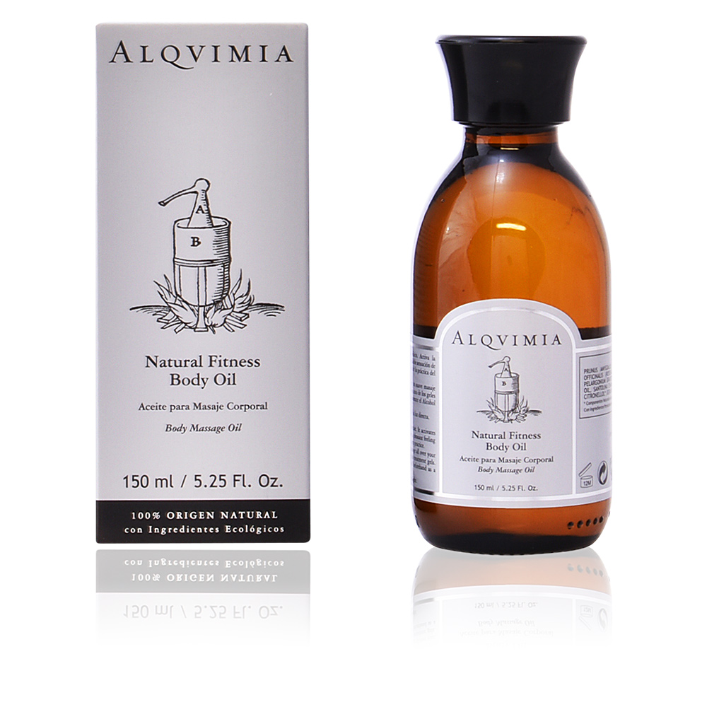 70651.jpg Alqvimia ナチュラルフィットネス ボディオイル 150 ml - 画像 (1)