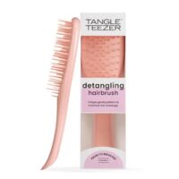 Product  container  of  Tangle  Teezer  Wet  Detangler  Extra  Gentle  Brush  Saffron  by  Tangle  Teezer,  a  brush  indicated  for  fragile  hair.