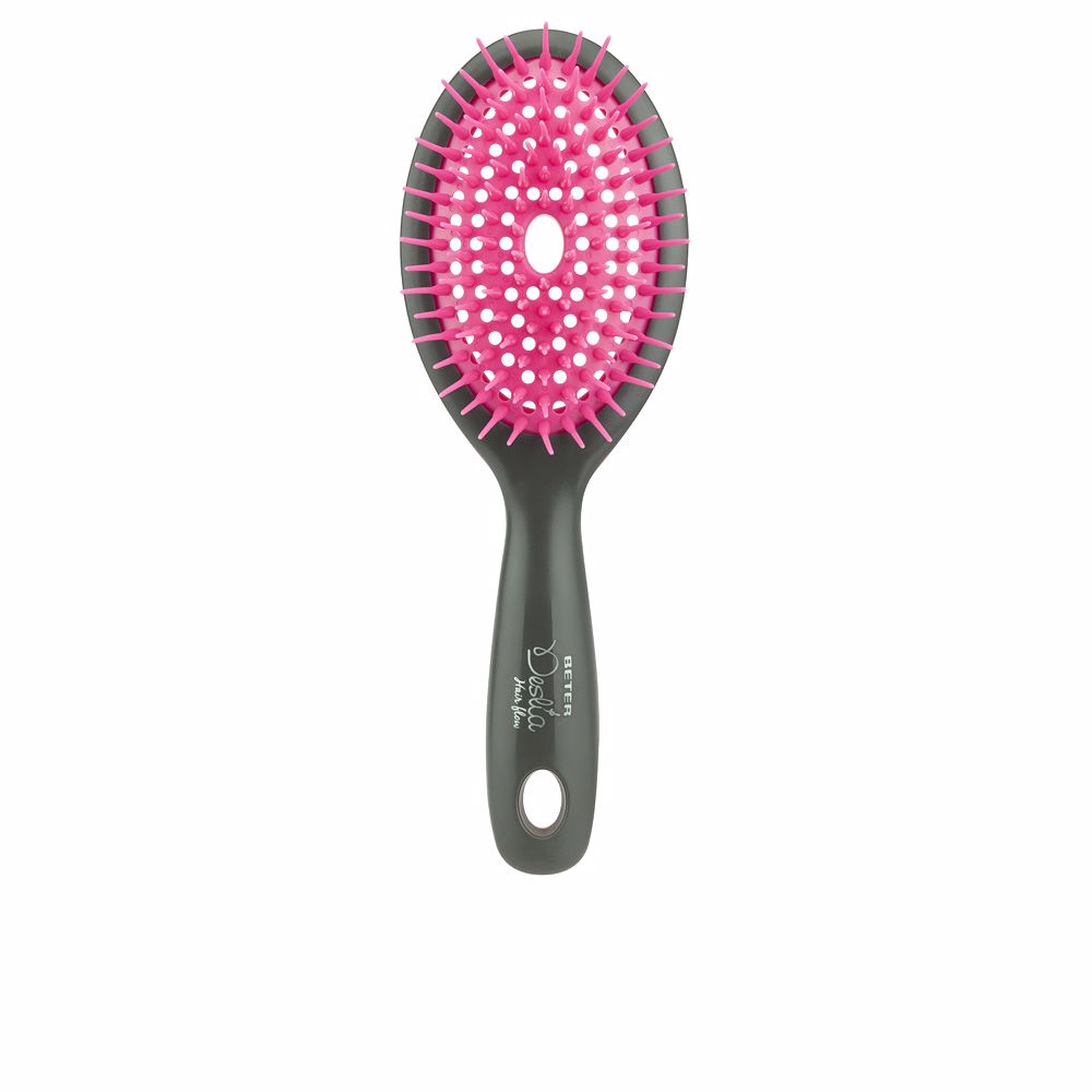 120335.jpg Beter Deslía Hair Flow Small Oval Brush Color Fucsia - Image 1