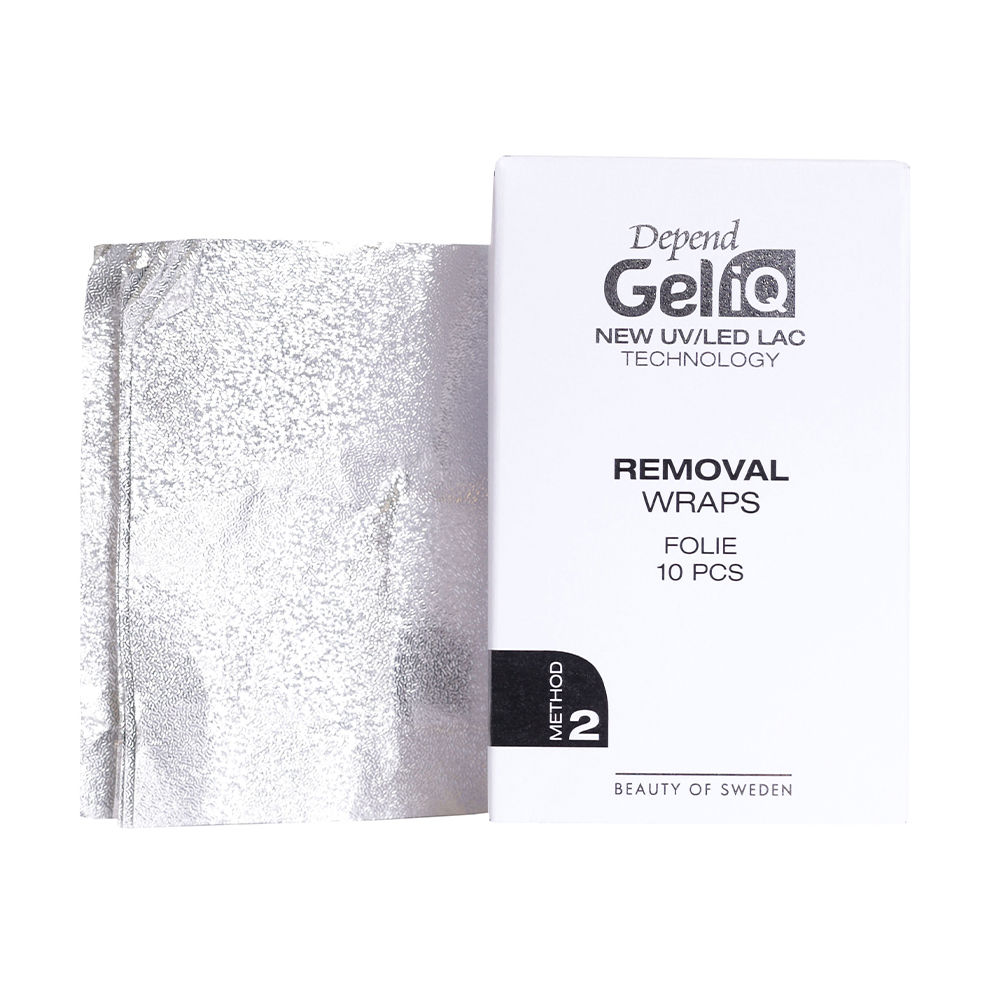 177260.jpg Beter Gel Iq Gel Nail Polish Removal Wraps x10 - Image 1