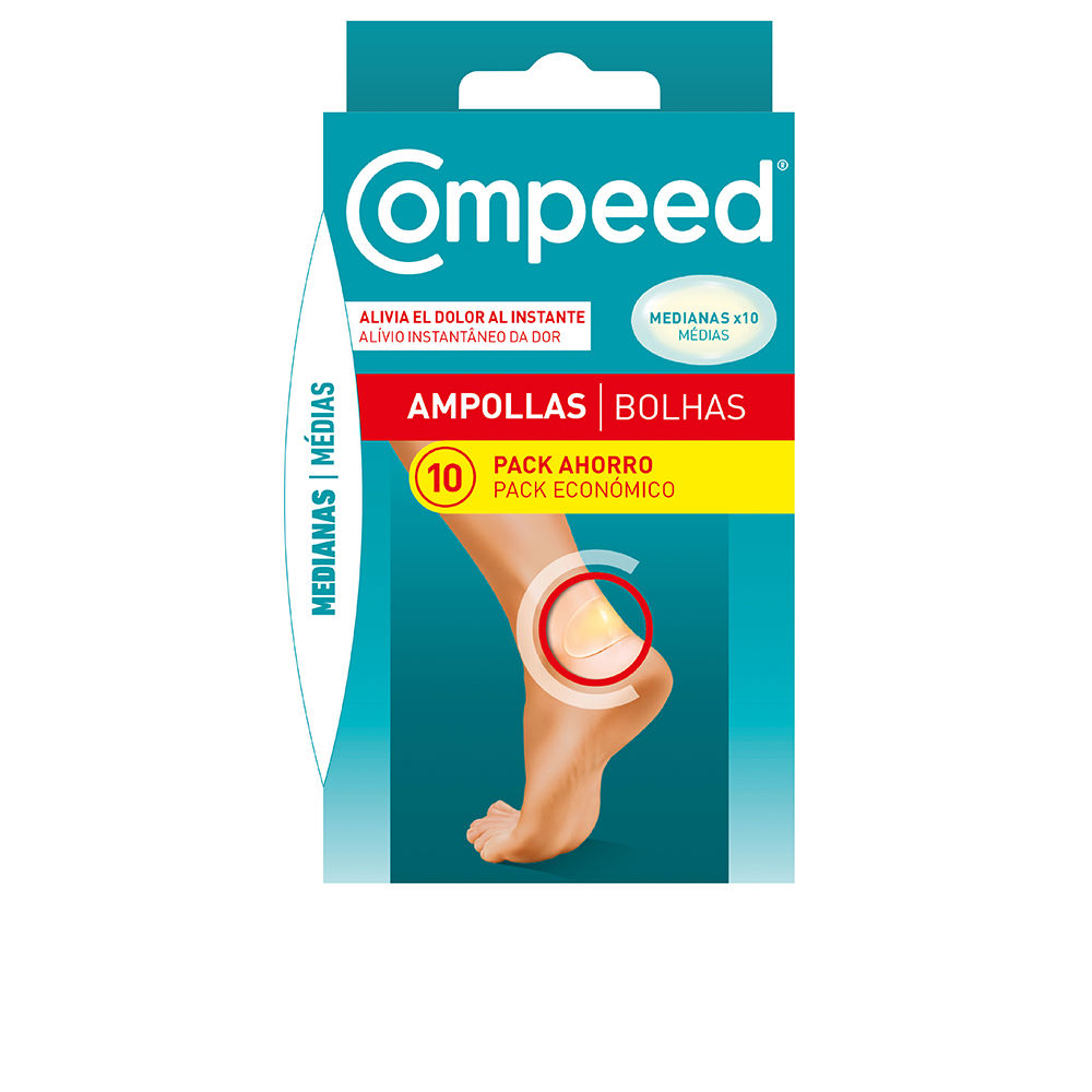 192110.jpg Compeed 中サイズ水ぶくれ用絆創膏 10枚入り - 画像 (1)